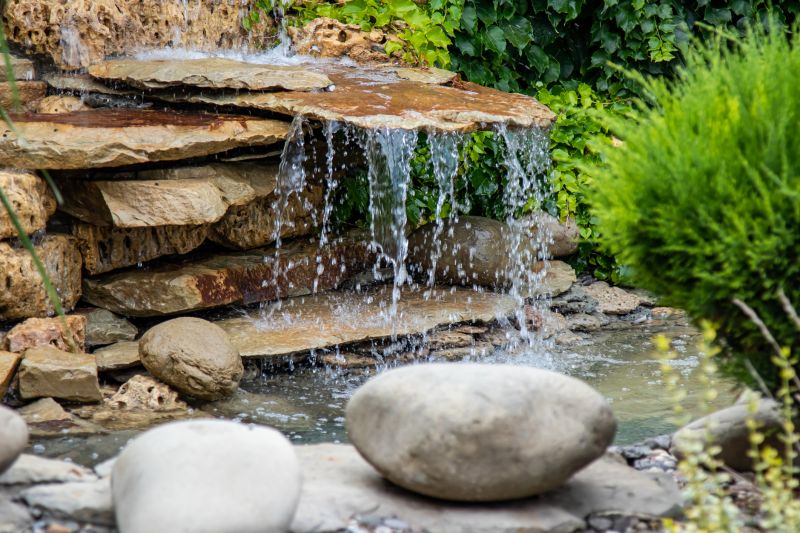 Rock Waterfall Installation in Honolulu, HI