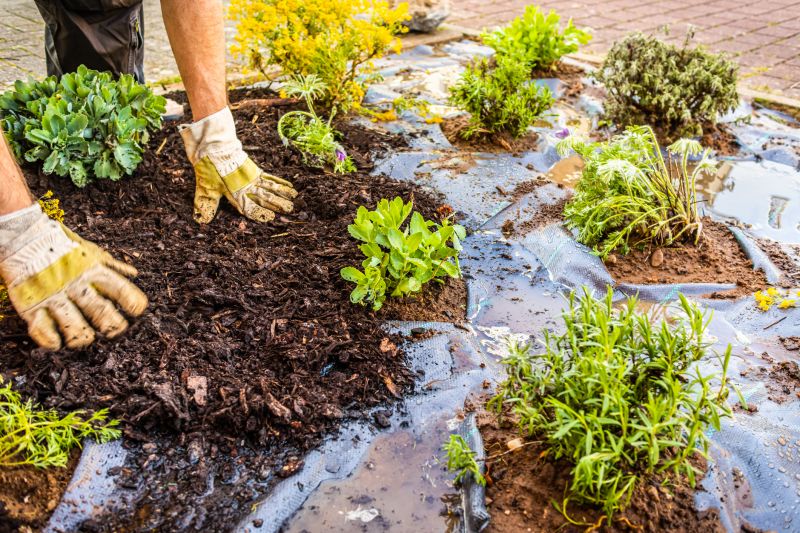 Garden Mulch Installation in Honolulu, HI